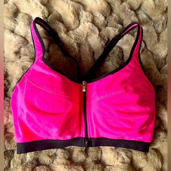 VSX Victoria’s Secret Sport front clasp + zip up 36DD - Picture 1 of 6
